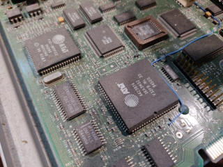 Motherboard - left side