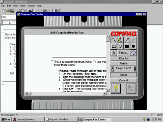 Fax editor