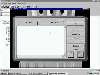 Fax interface