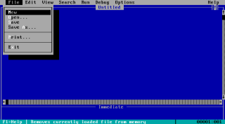 QBasic under DOS