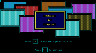 TopView title screen