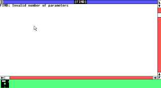 Windows 1.0 with a terminated app