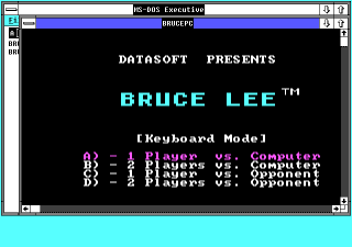 Windows/386 running a game in a window