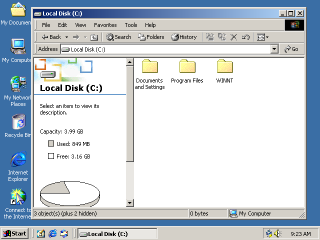 Windows 2000 Explorer