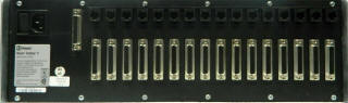 Hayes Century 2 modem bank, back