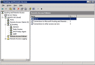 RRAS Access Policy List